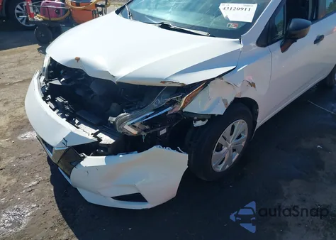2020 Nissan Versa S Xtronic Cvt из США, поврежденный, VIN 3N1CN8DV7LL876626